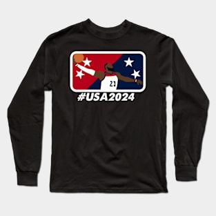 Olympics Basketball 2024 Long Sleeve T-Shirt